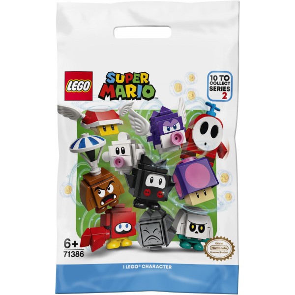 LEGO Super Mario Конструктор-сюрприз Leaf Персонаж Випуск 2 71386