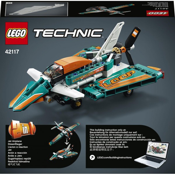 LEGO Technic Конструктор Гоночный самолёт 42117