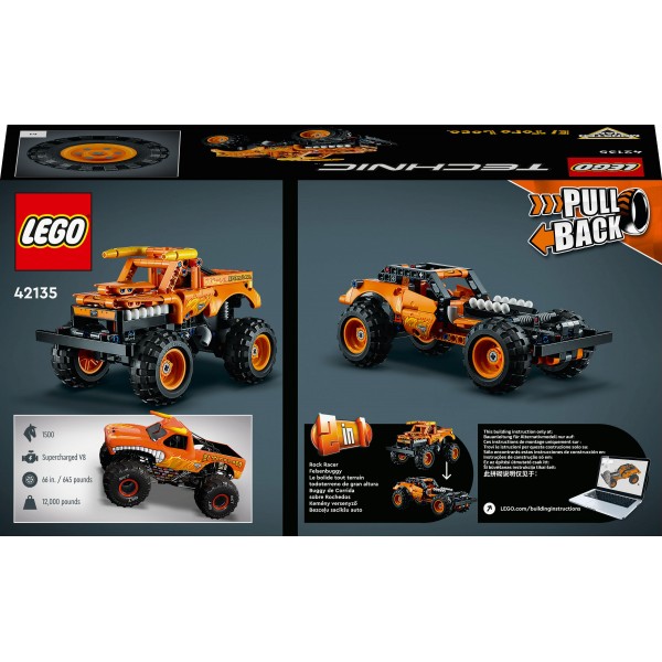 LEGO Technic Конструктор Monster Jam™ El Toro Loco™ 42135