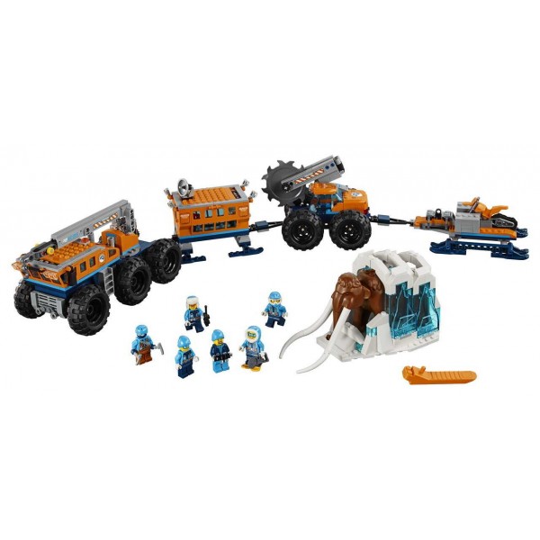 LEGO City Конструктор Лего Передвижная арктическая база Арктика 60195