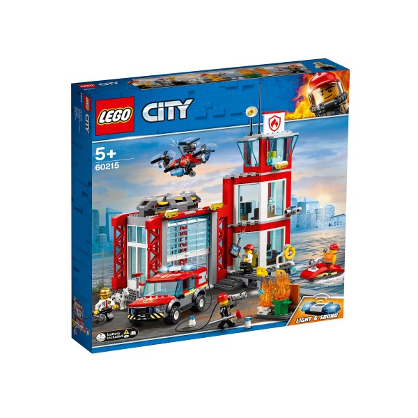 LEGO City Конструктор Пожарное депо 60215