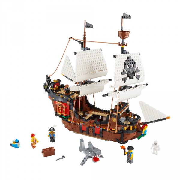 LEGO Creator Конструктор Пиратский корабль 31109