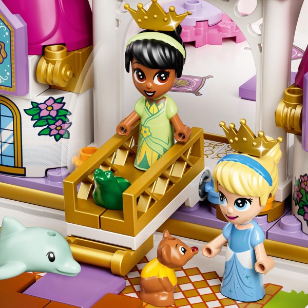 LEGO Disney Princess Конструктор Книга сказочных приключений Ариэль, Белль, Золушки и Тианы 43193