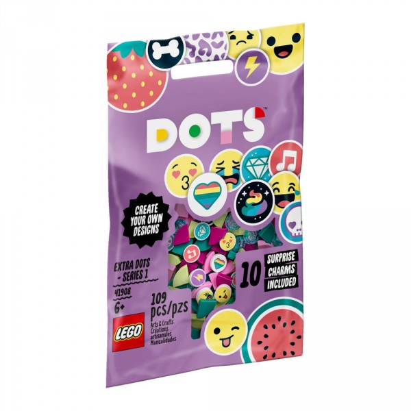 LEGO Dots Конструктор S1 Дополнительные элементы сюрприз 41908