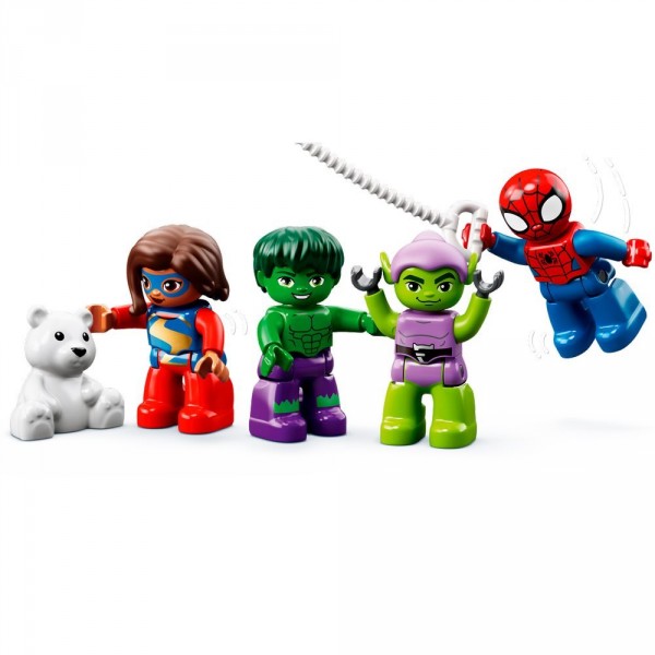 LEGO DUPLO Конструктор Человек-паук и его друзья: приключения на ярмарке 10963