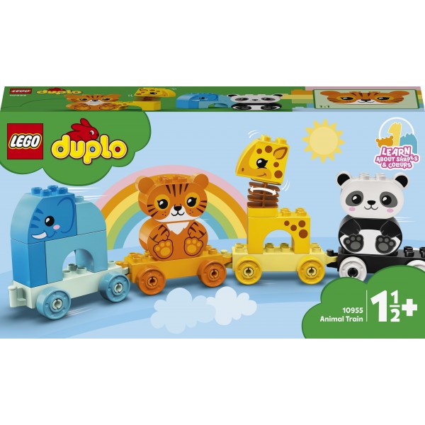 LEGO DUPLO Конструктор Поезд с животными 10955