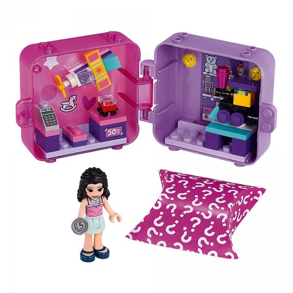 LEGO Friends Конструктор Игровой куб Эмма на шопинге 41409