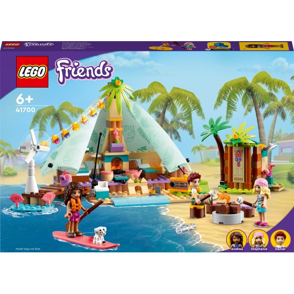 LEGO Friends Конструктор Кэмпинг на пляже 41700