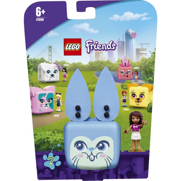 LEGO Friends Конструктор Куб Андреа с кроликом 41666