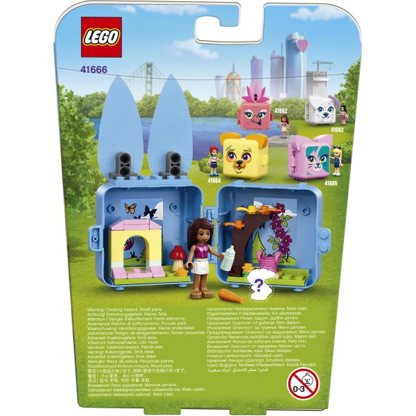 LEGO Friends Конструктор Куб Андреа с кроликом 41666