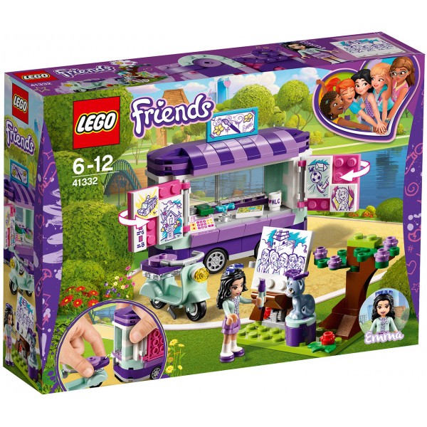 LEGO Friends Конструктор Мольберт Эммы 41332