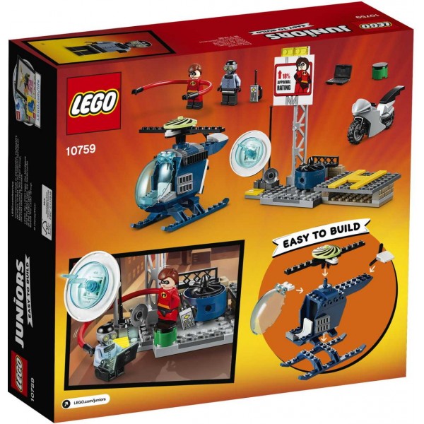 LEGO Juniors Конструктор Лего Эластика: погоня на крыше 10759