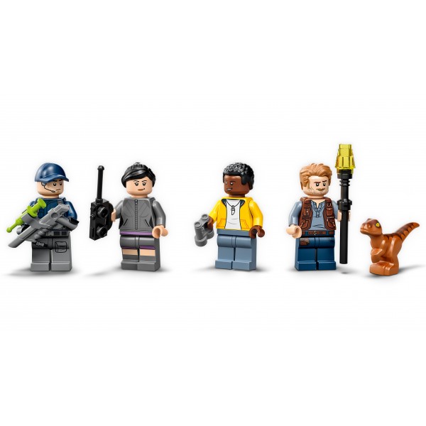 LEGO Jurassic World Конструктор Побег барионикса на катере 76942