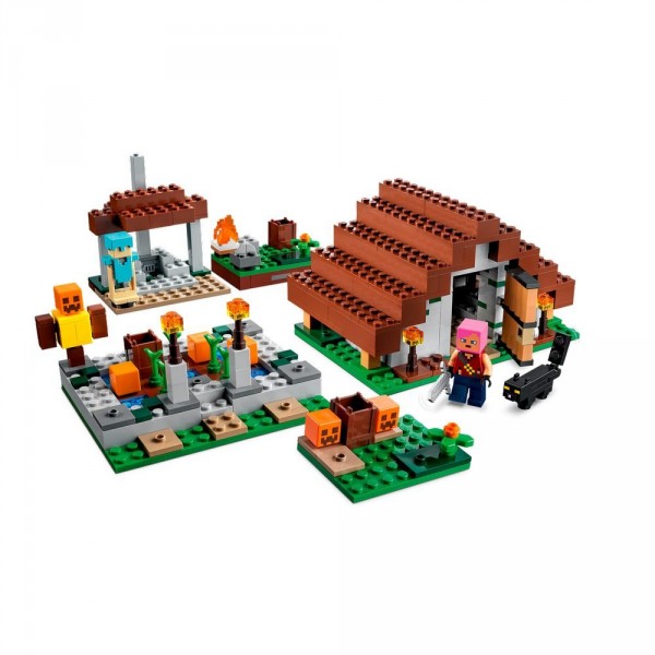 LEGO Майнкрафт (Minecraft) Конструктор Заброшенная деревня 21190