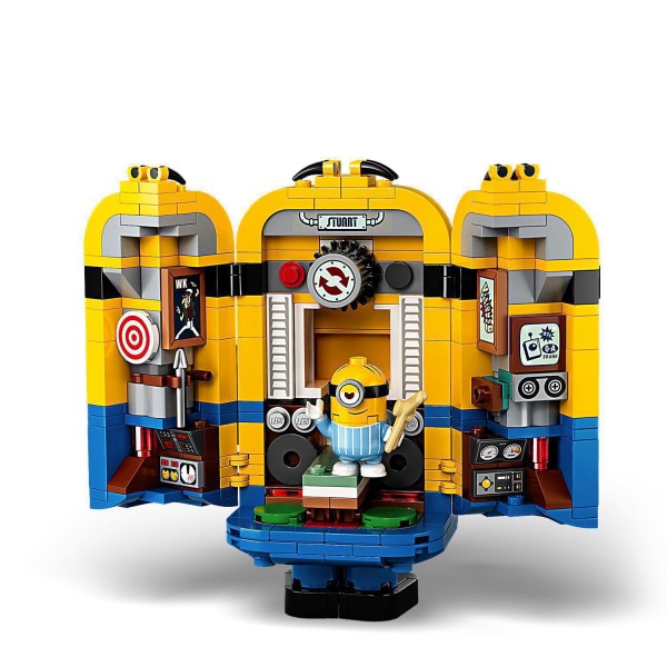 LEGO Minions Конструктор Миньоны из кубиков и их логово 75551