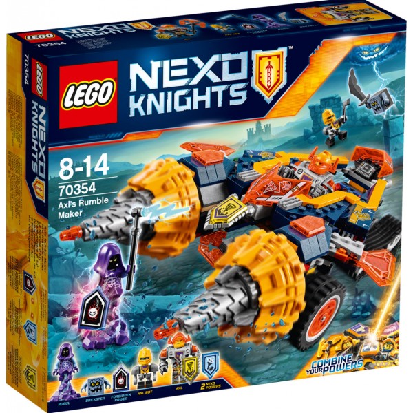 LEGO Nexo Knights Бур-машина Акселя 70354