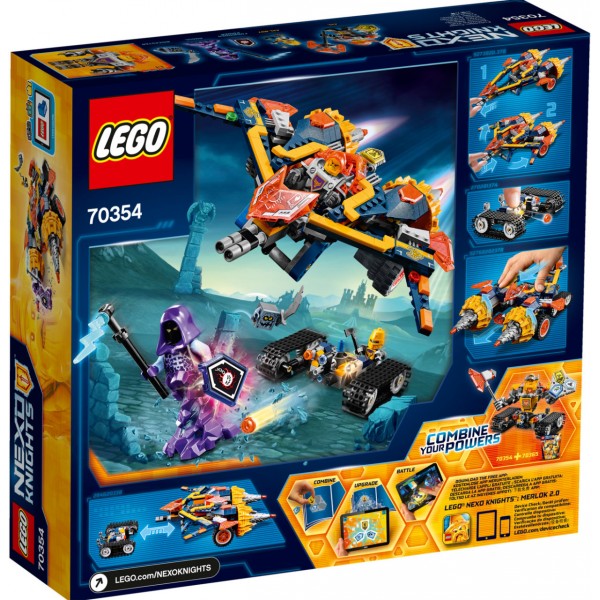 LEGO Nexo Knights Бур-машина Акселя 70354