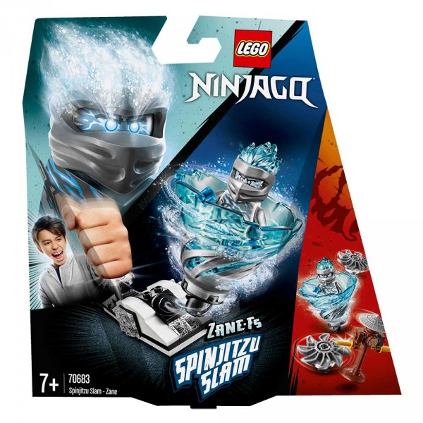 LEGO Ниндзяго (NinjaGo) Конструктор Бой мастеров кружитцу — Зейн 70683