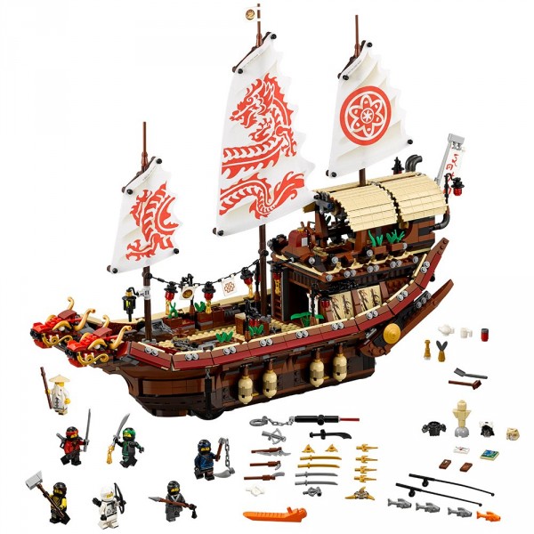 LEGO Ниндзяго (NinjaGo) Летающий корабль Мастера Ву 70618
