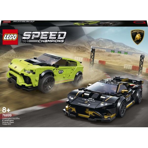 LEGO Speed Champions Конструктор Lamborghini Urus ST-X & Lamborghini H 76899