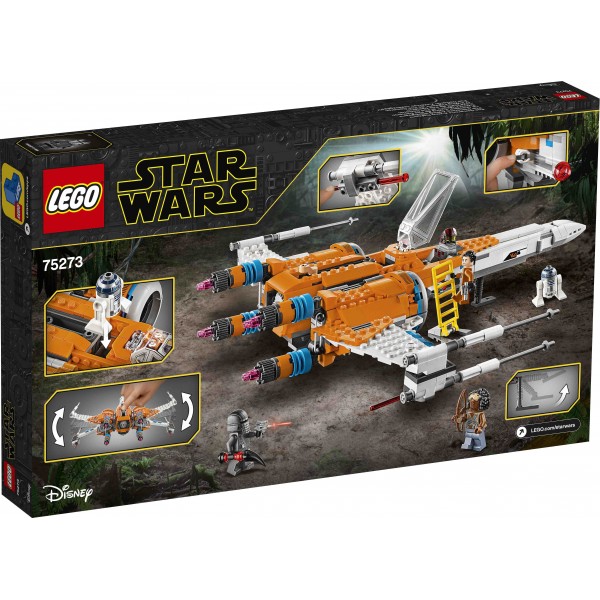 LEGO Star Wars Конструктор Истребитель типа Х По Дамерона 75273