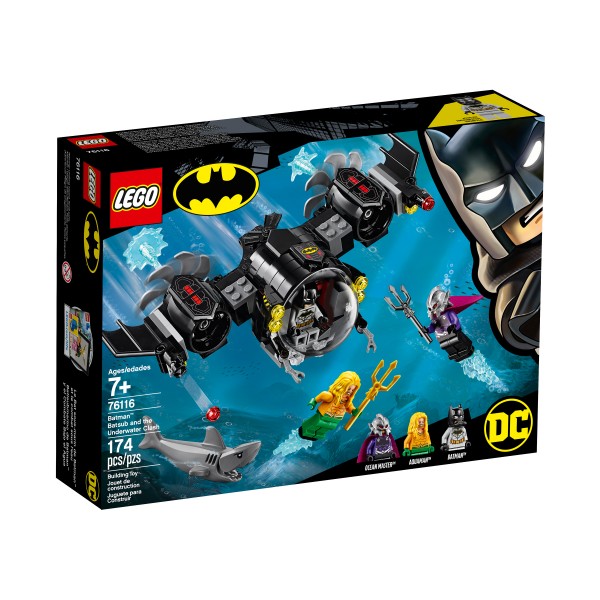LEGO Super Heroes Конструктор Бетсубмарина Бэтмена и подводный бой 76116