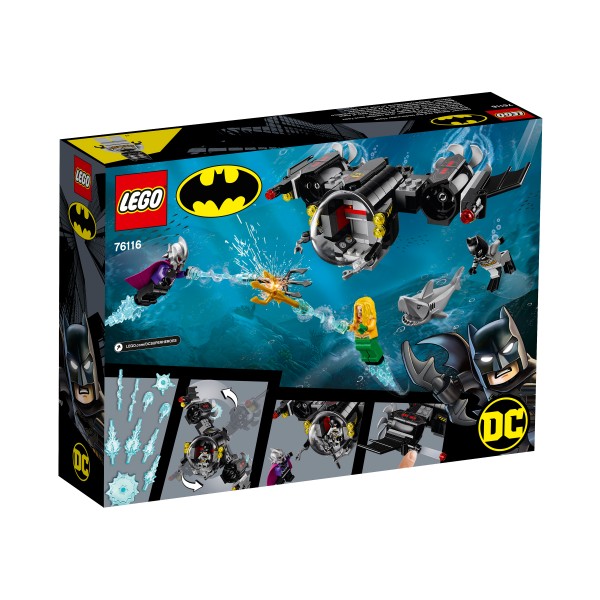 LEGO Super Heroes Конструктор Бетсубмарина Бэтмена и подводный бой 76116