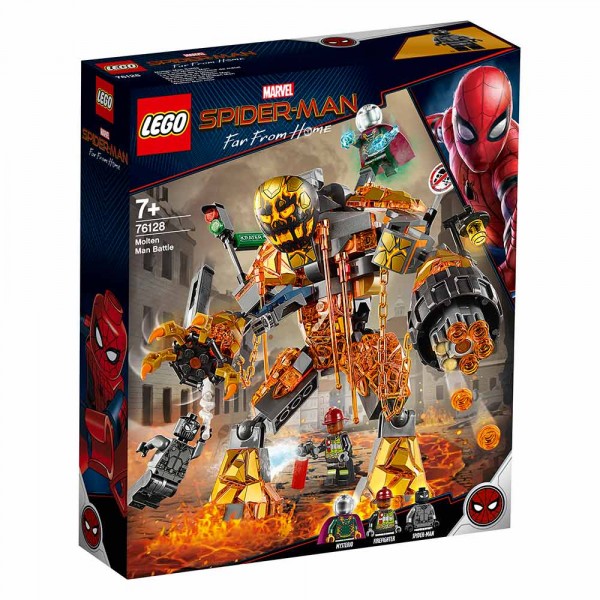 LEGO Super Heroes Конструктор Бой с Расплавленным человеком 76128