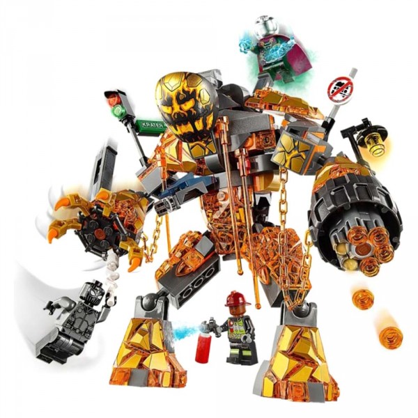 LEGO Super Heroes Конструктор Бой с Расплавленным человеком 76128