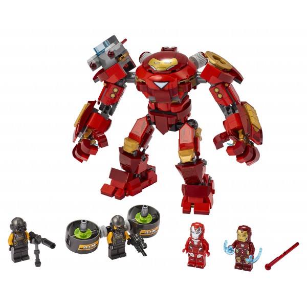 LEGO Super Heroes Конструктор Халкбастер Железного Человека против агента AIM 76164