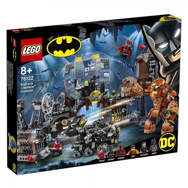 LEGO Super Heroes Конструктор Вторжение Глиноликого в бэт-пещеру 76122
