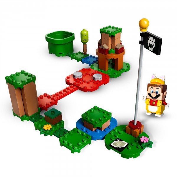 LEGO Super Mario Конструктор Бонусный костюм кота 71372