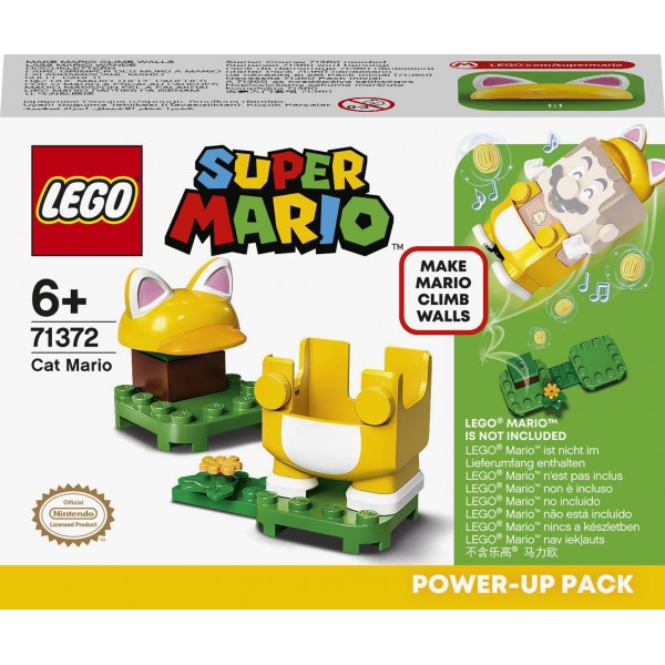 LEGO Super Mario Конструктор Бонусный костюм кота 71372