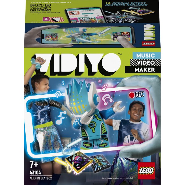 LEGO VIDIYO Конструктор Куб БитБокс Пришелец-ди-джей Alien DJ BeatBox 43104