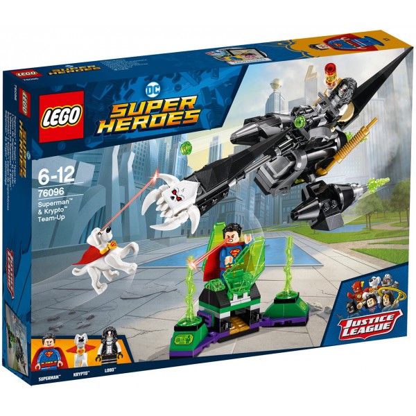 LEGO Batman Movie Конструктор Команда Супермена и Крипто 76096