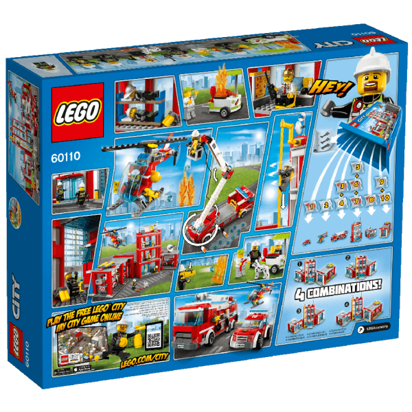 LEGO City Fire Пожарная часть 60110