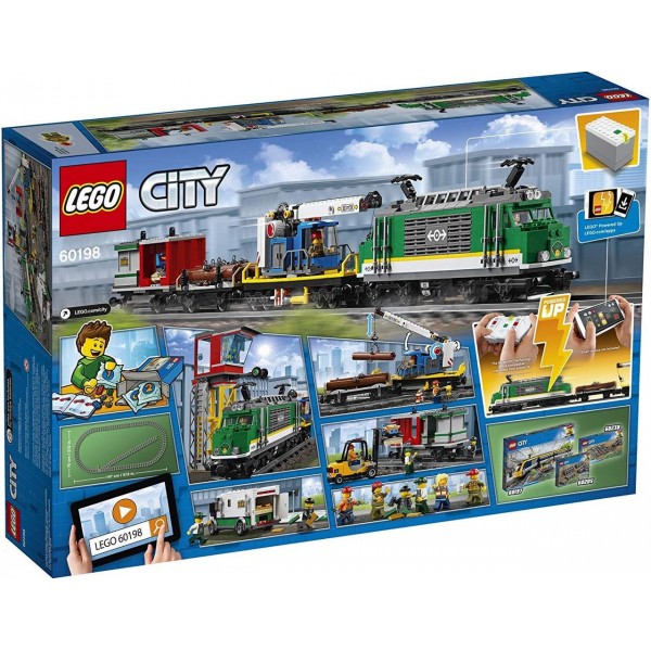 LEGO City Конструктор Грузовой поезд 60198