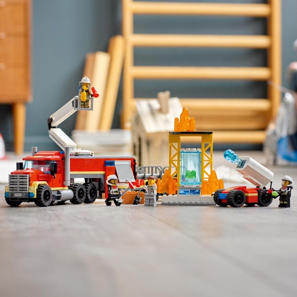 LEGO City Конструктор Пожарный командный пункт 60282