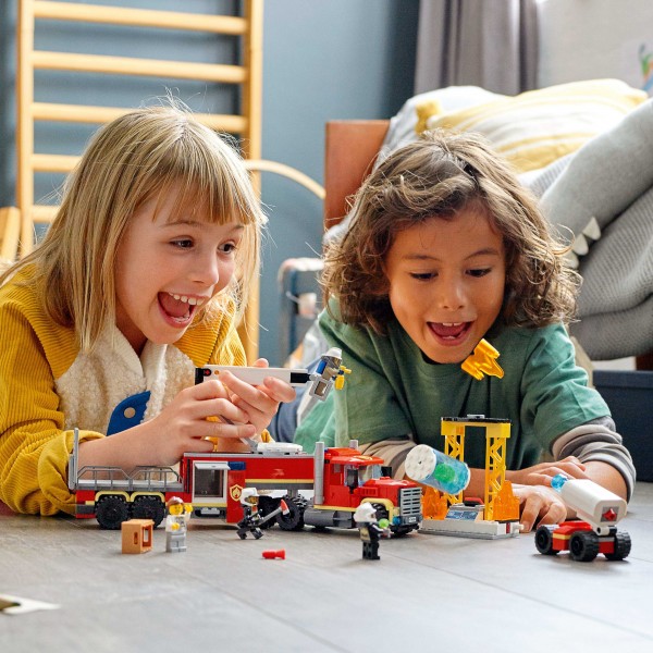 LEGO City Конструктор Пожарный командный пункт 60282