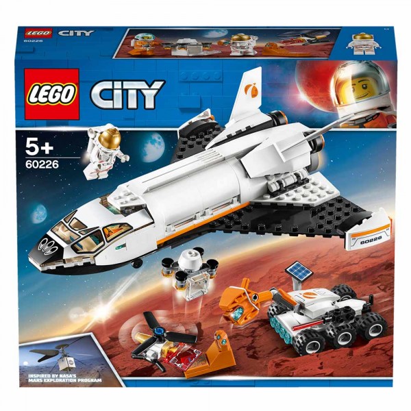 LEGO City Конструктор Шаттл для исследований Марса 60226