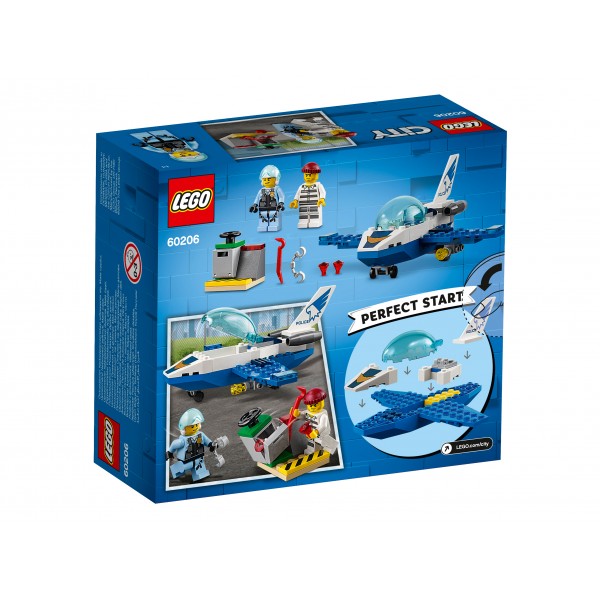 LEGO City Конструктор Воздушная полиция: патрульный самолет 60206