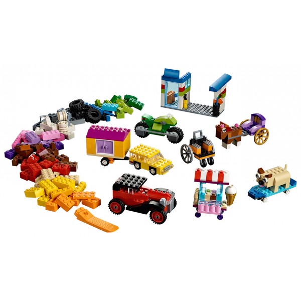 LEGO Classic Конструктор Кубики и колеса 10715