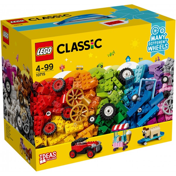 LEGO Classic Конструктор Кубики и колеса 10715