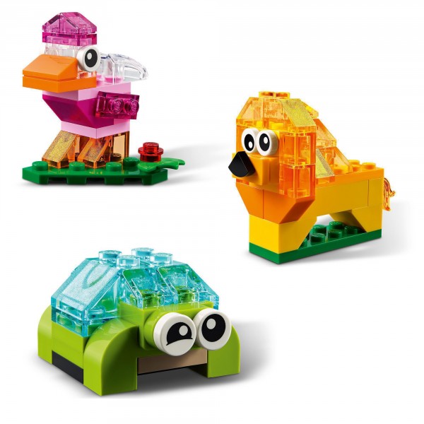 LEGO Classic Конструктор Прозрачные кубики для творчества 11013