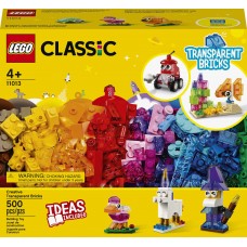 LEGO Classic Конструктор Прозрачные кубики для творчества 