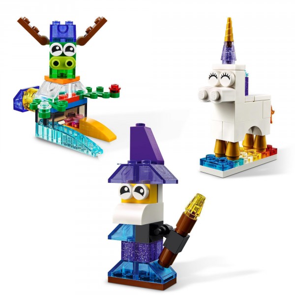 LEGO Classic Конструктор Прозрачные кубики для творчества 11013