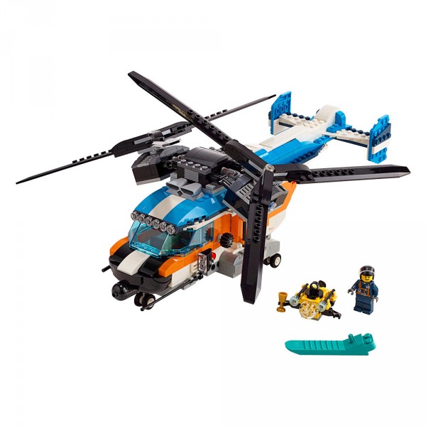 LEGO Creator Конструктор Двухроторный вертолёт 31096