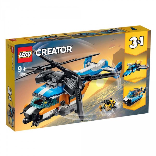 LEGO Creator Конструктор Двухроторный вертолёт 31096