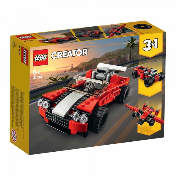 LEGO Creator Конструктор Спортивный автомобиль 3 в 1 31100