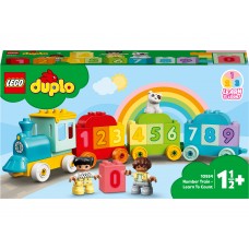 LEGO DUPLO Конструктор Поезд с цифрами - учимся считать 10